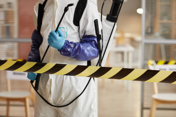 Professional Biohazard Cleanup technician working in Goose Creek, SC